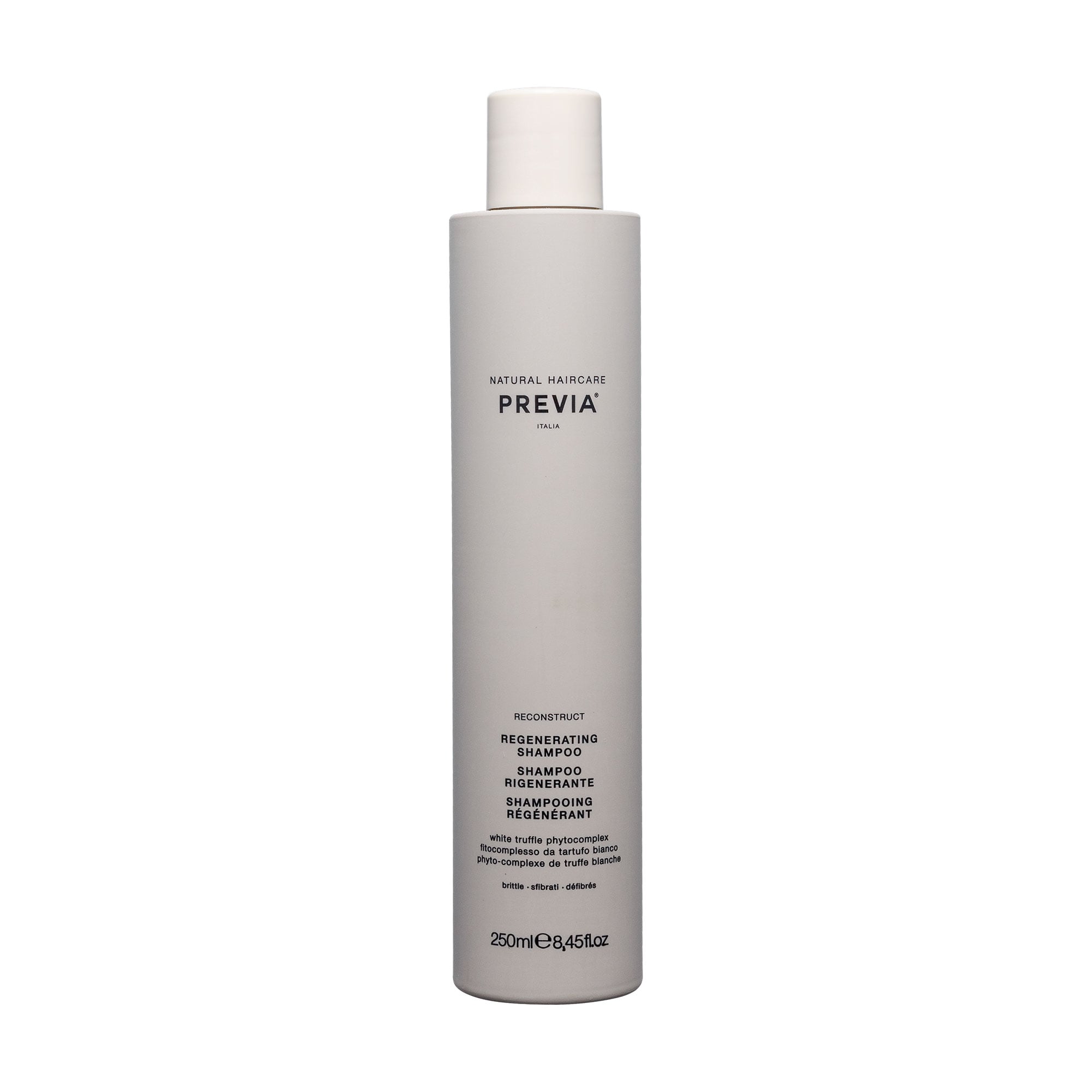 Відновлювальний шампунь Previa Reconstruct Regenerating Shampoo для ламкого волосся, 250 мл